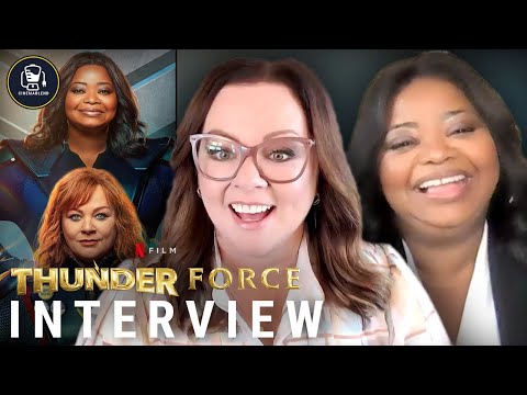 ‘Thunder Force’ Interviews with Melissa McCarthy, Octavia Spencer, Pom Klementieff and More