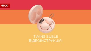 ERGO BS-520 Twins Bubble Pink - відео 2