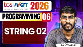 TCS NQT 2026 | Programming 06 | String 02 | TCS NQT Preparation