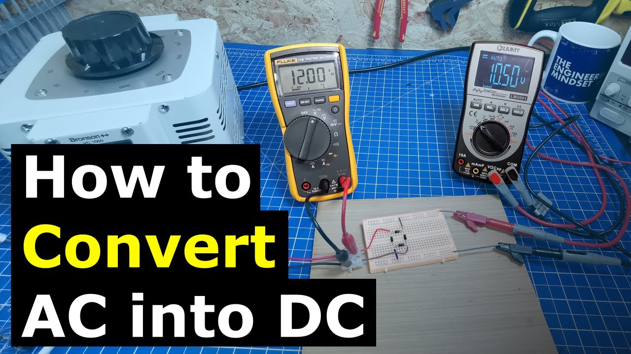 Full Bridge Rectifier - How to convert AC into DC  power electronics