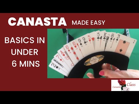 EASIEST Canasta for beginners tutorial Complete Guide Modern American #canasta #tutorial #familygame