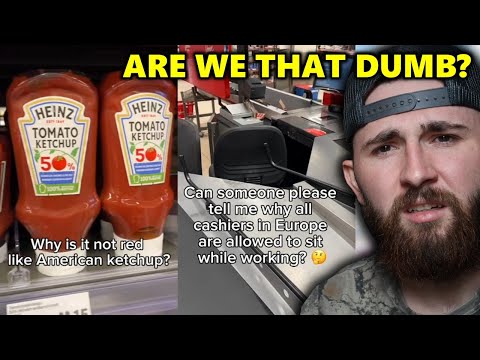 10 Minutes of Confused Americans in Europe.. *I'm Ashamed*