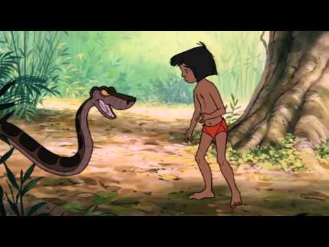 The Jungle Book  Mowgli runs away from Kaa HD