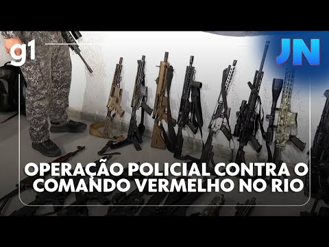 Jornal Nacional: Police operation against Comando Vermelho is the deadliest in Rio's history