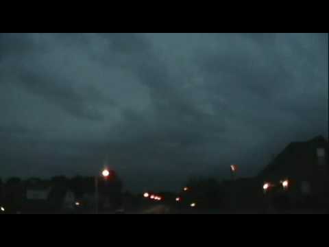 Time-lapse of an approaching storm