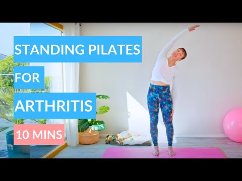 Standing Pilates for Arthritis Relief | 10 Min Gentle Warm Up and Workout
