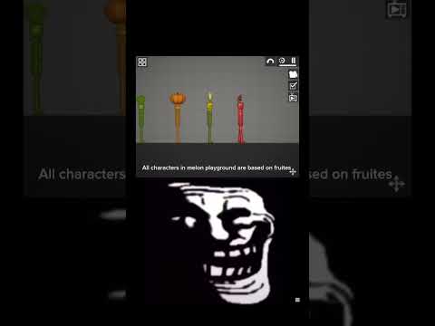 Why is there a cactus in melon playground? #melon #melonplayground #cactus