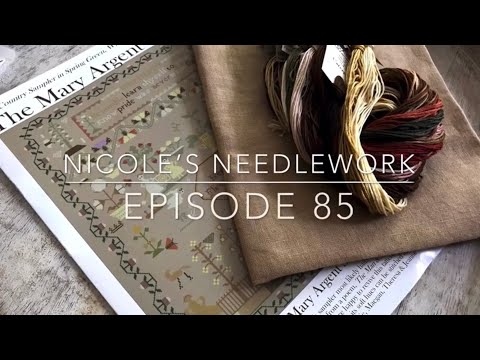 Nicole’s Needlework: FlossTube 85 - A Couple Finishes and Lots of WIPs!