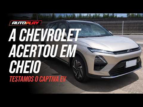 A CHEVROLET ACERTOU EM CHEIO! Testamos o Captiva EV