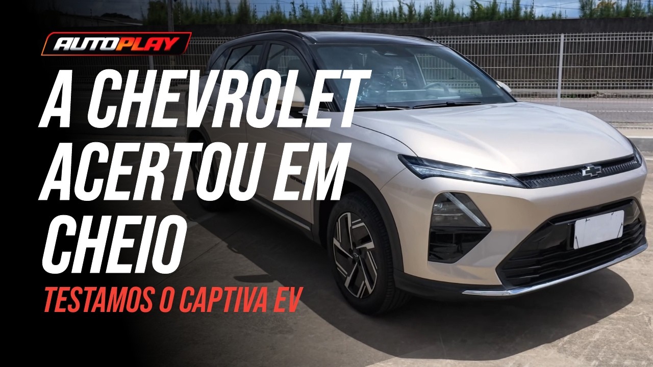 A CHEVROLET ACERTOU EM CHEIO! Testamos o Captiva EV