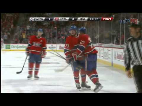 Montreal Canadiens Vs Winnipeg Jets - 04/04/2013