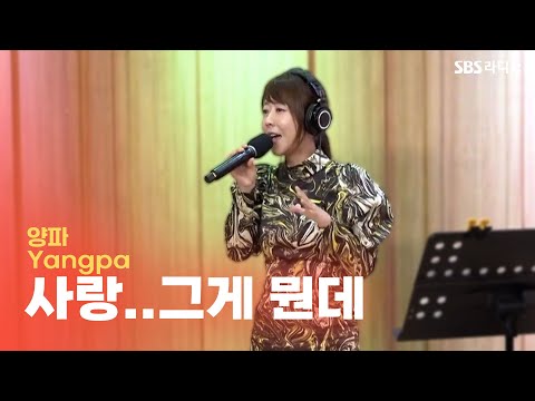 [LIVE] 양파(Yangpa) - 사랑..그게 뭔데 | 두시탈출 컬투쇼