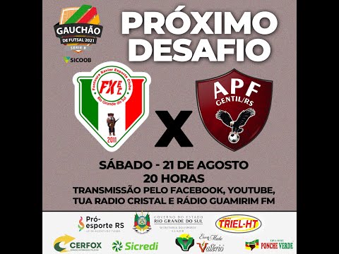 Fontoura Xavier Futsal x APF/Gentil - Gauchão Série B