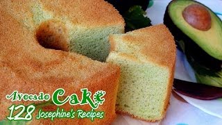 How to Make Fluffy Avocado Chiffon Cake l Angel Food Cake ☆ 牛油果戚風蛋糕 ☆ 雪芳蛋糕 - Josephine's Recipes 128