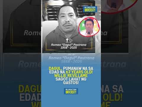 🔥 WILLIE REVILLAME NAGLABAS MILYONES PARA SA BUROL NI DAGUL MAY ITINATAGONG LIHIM 🔴