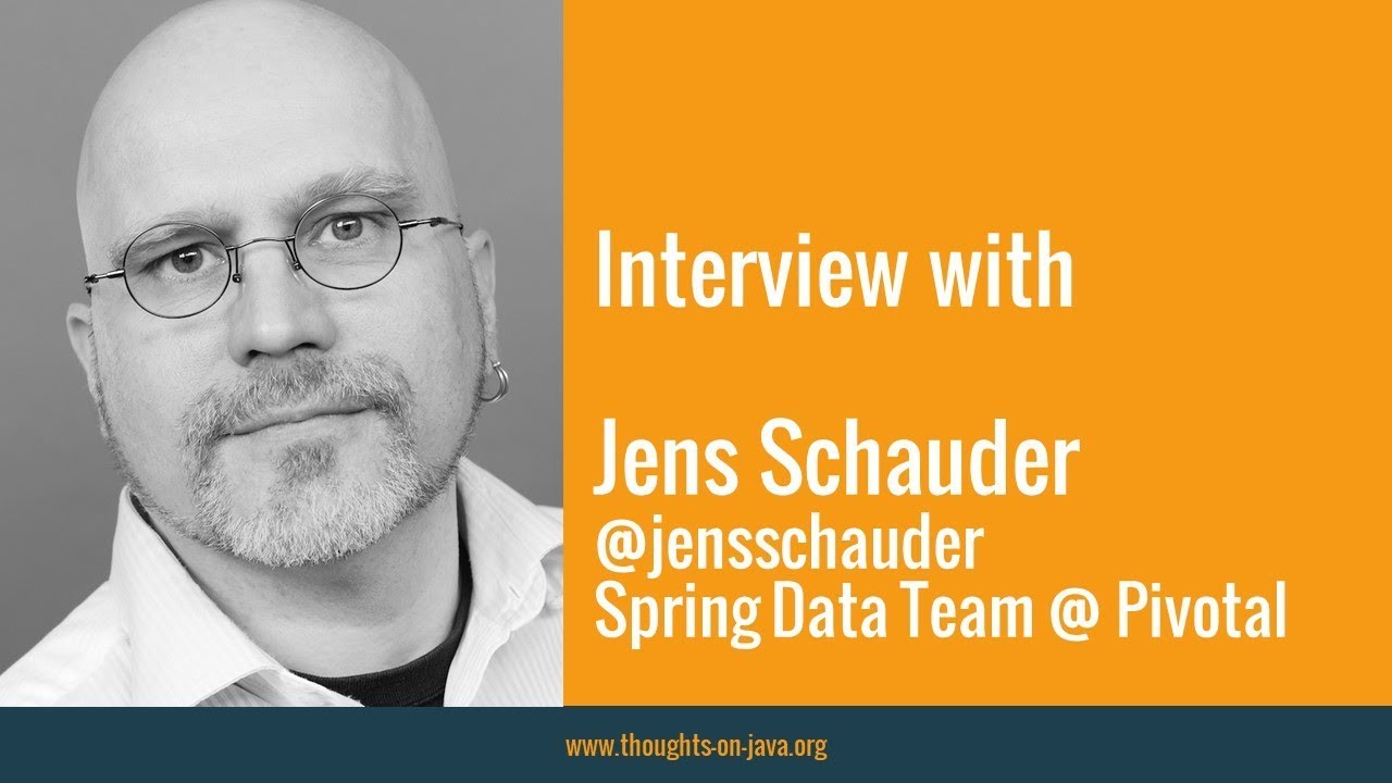 Interview with Jens Schauder - Spring Data JDBC & Spring Data JPA & more ...