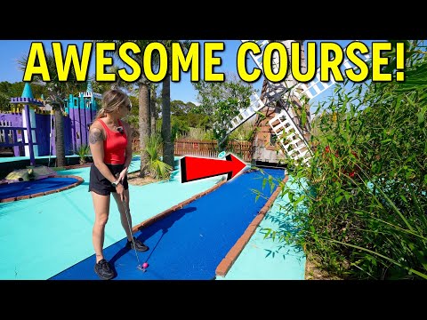 One of the BEST Old School Mini Golf Courses!