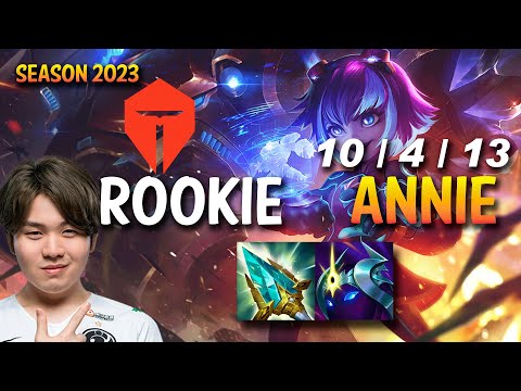 TES Rookie ANNIE vs AHRI Mid - KR Ranked