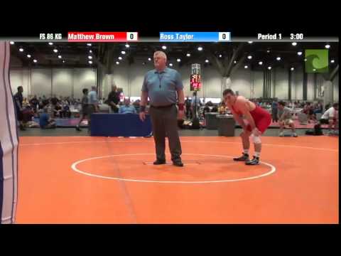 Mens FS FS 86 KG - Matthew Brown vs. Ross Taylor