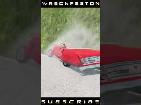 Dummy Drives A Car ! Realistic Car Crashes #41