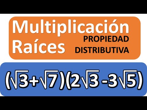 MULTIPLICACIÓN DE RAÍCES. PROPIEDAD DISTRIBUTIVA