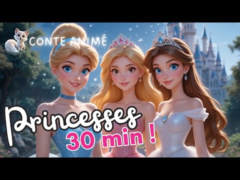 30 Min d’Histoires de Princesses Magiques 👸✨ | Cendrillon & autres… pour rêver et s'émerveiller 🎀✨
