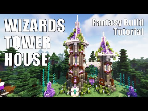 EPIC Minecraft Double Mage Tower Tutorial
