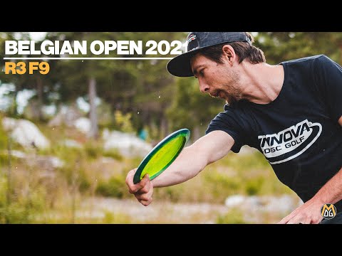 2021 Belgian Open | R3F9 Lead Card | Asgeirsson, Amann, Heymans, Ferro | More Disc Golf