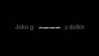 Download lagu MENTAHAN LIRIK Joko Tingkir Versi SHOLAWAT || 30 Detik mp3