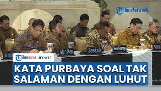 Momen Purbaya dan Luhut Tak Tegur Sapa atau Bersalaman saat Sidang Kabinet, Menkeu Beri Penjelasan