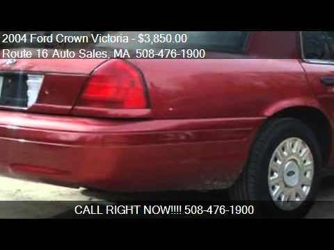 2004 Ford Crown Victoria NGV BASE W/3.27 AXLE - for sale in