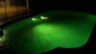 Pool changing colors..It&#39;s Alive!!