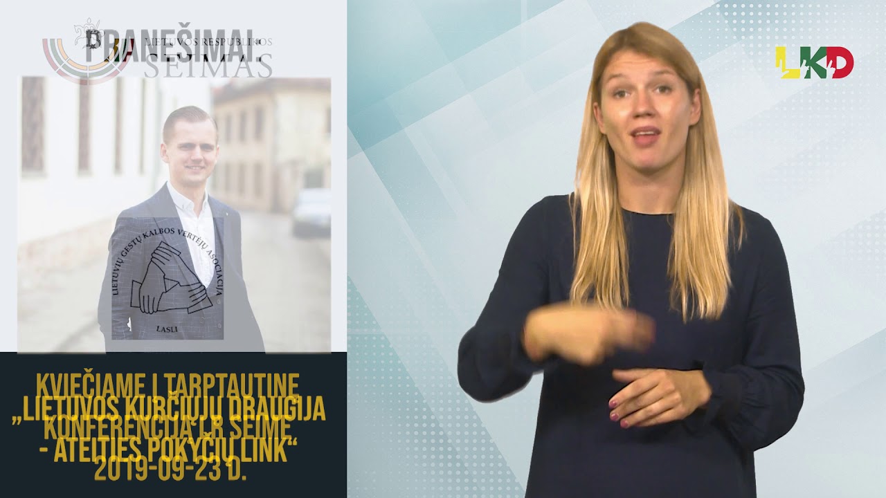 Kviečiame į tarptautinę konferenciją LR seime (2019-09-23)