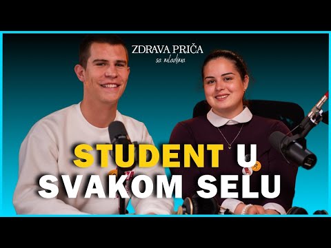 Zdrava priča sa mladima 007 - Student u svakom selu - Jelena i Mihailo