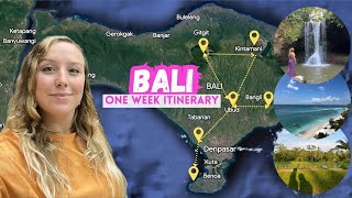My ideal 1 WEEK in BALI itinerary!