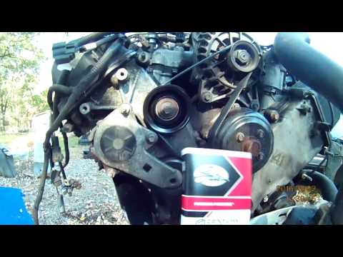 How to delete A/C and power steering from a Ford 2V 4.6 Engine (2001 Crown Vic)