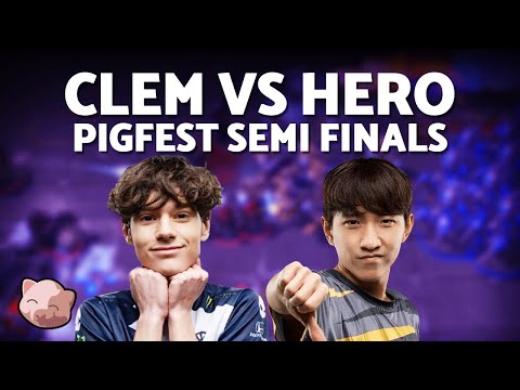 CLEM vs HERO: Crazy Cheesy Semi Finals! | $10,000 PiGFest 5.0 (Bo7 TvP) - StarCraft 2