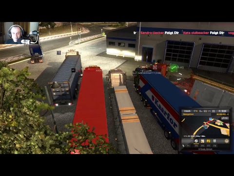 Euro truck Simulator 2 /MP / EU1 / Easy Runde mit Start in München