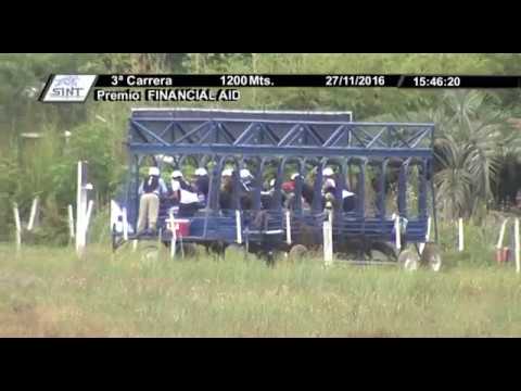 27/11/2016 – Hipódromo Melo – Carr 3 – FINANCIAL AID