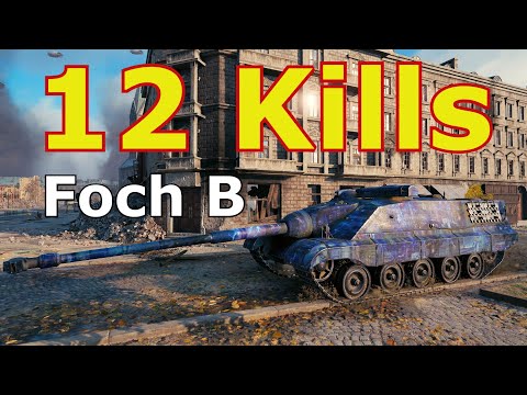 World of Tanks AMX 50 Foch B - 12 Kills 9,3K Damage