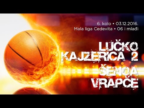 Lučko/Kajzerica 2 – Šenoa/Vrapče // Mala liga Cedevita // 06 i mlađi // 6. kolo // 03.12.2016.