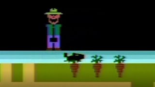 Gopher Atari 2600 Gameplay