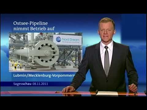 08.11.2011 Inbetriebnahme der Ostsee-Pipeline Nord Stream