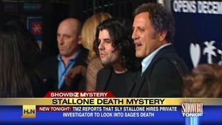 Stallone seeks answers in son's death