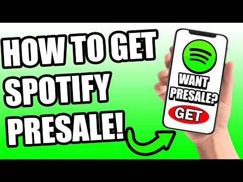 Spotify Presale Code