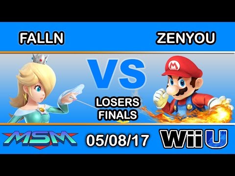 MSM 96 - falln (Rosalina) Vs. eM | Zenyou (Mario) Losers Finals - Smash WIi U