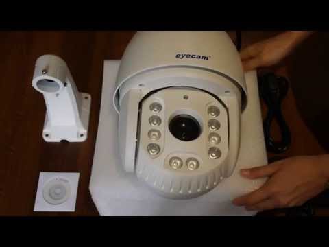 Camera IP Speed Dome PTZ Eyecam EC-1309 - www.1cctv.ro