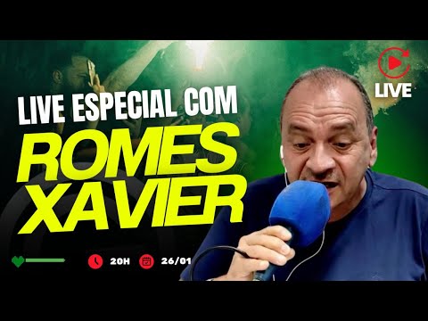 LIVE ESPECIAL COM GOL MARAVILHA ROMES XAVIER ANALISANDO O TIME DO GOIÁS!