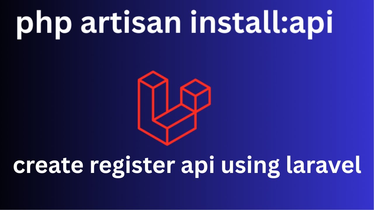 Laravel API Authentication: Complete Register System (Sanctum)
