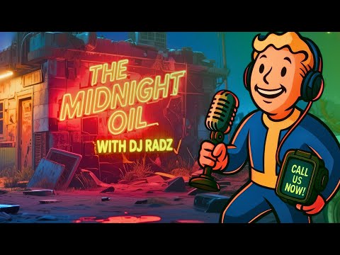 The Midnight Oil (pt4): Fallout Call-in Radio Show  | ASMR & Oldies 